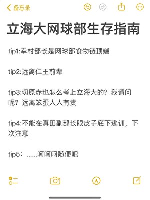 立海大網球部生存指南