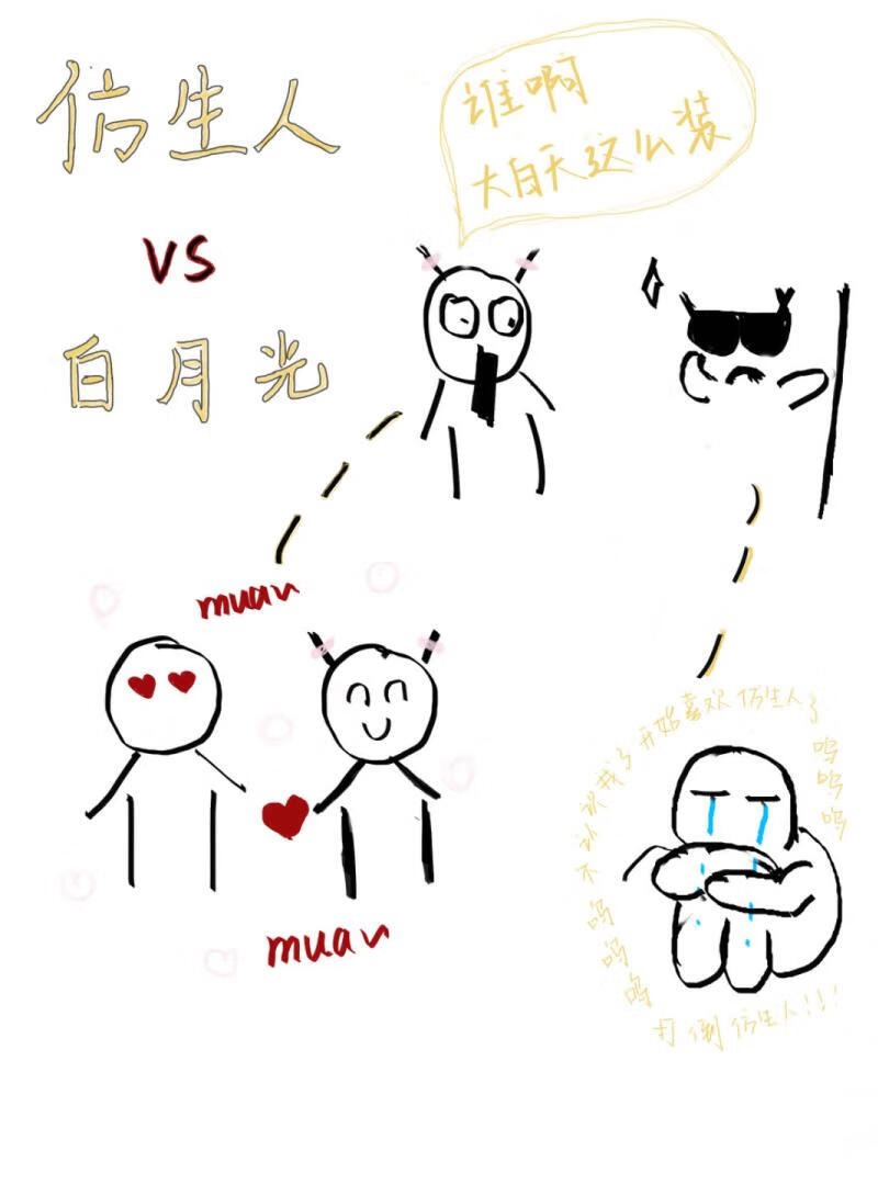 定制仿生人後白月光複活了
