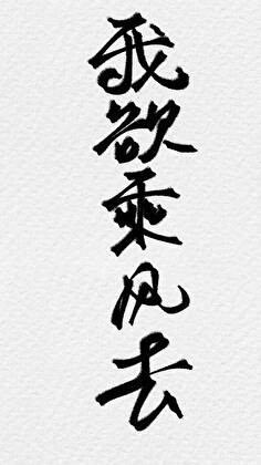 我欲乘風去