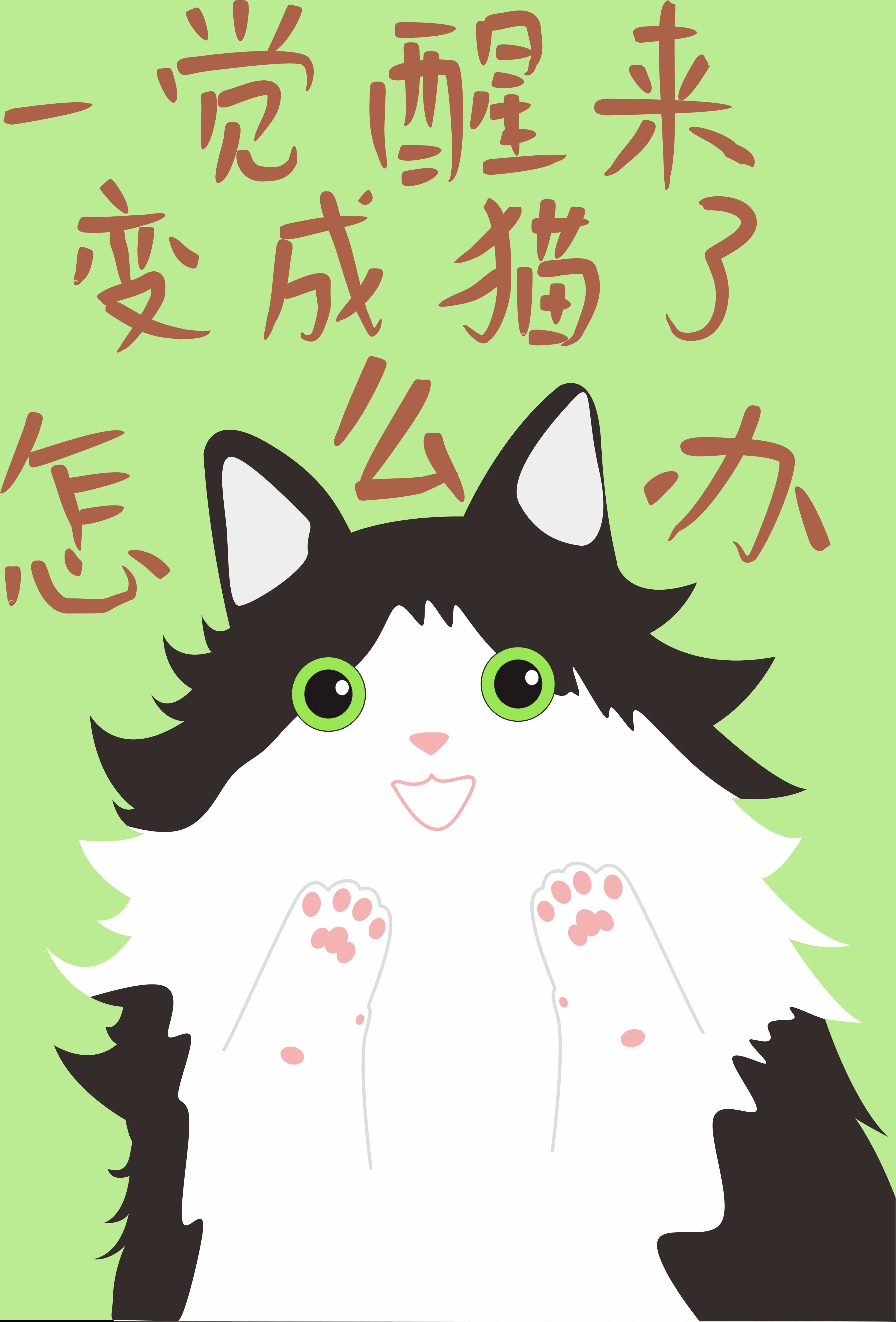 一覺醒來變成貓了怎麼辦